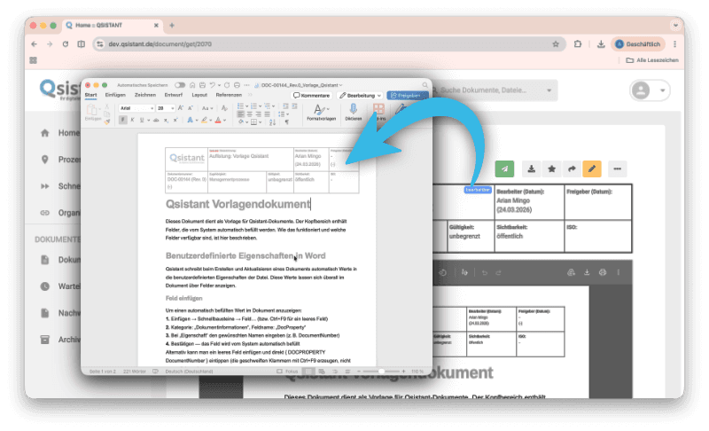 Vorlagen, die mitdenken